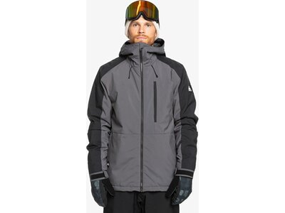 QUIKSILVER Herren Jacke MISSION BLOCK SNJT Grau