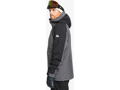QUIKSILVER Herren Jacke MISSION BLOCK SNJT Grau