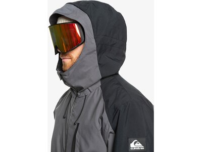 QUIKSILVER Herren Jacke MISSION BLOCK SNJT Grau