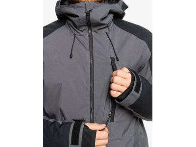 QUIKSILVER Herren Jacke MISSION BLOCK SNJT Grau