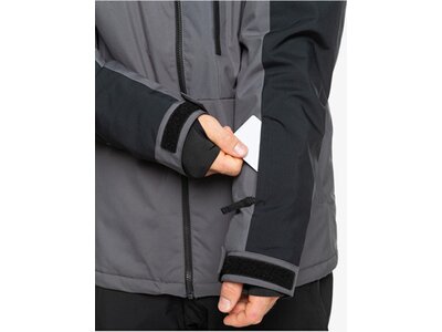 QUIKSILVER Herren Jacke MISSION BLOCK SNJT Grau