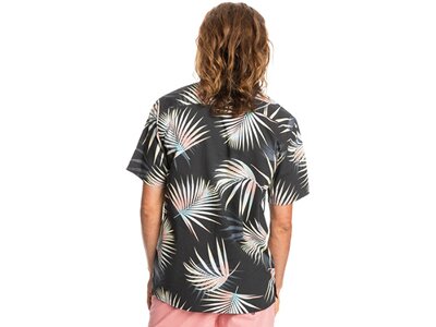 QUIKSILVER Herren Hemd POP TROPIC M WVTP Schwarz