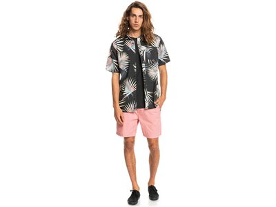 QUIKSILVER Herren Hemd POP TROPIC M WVTP Schwarz