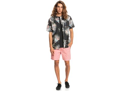 QUIKSILVER Herren Hemd POP TROPIC M WVTP Schwarz