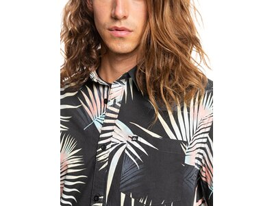 QUIKSILVER Herren Hemd POP TROPIC M WVTP Schwarz