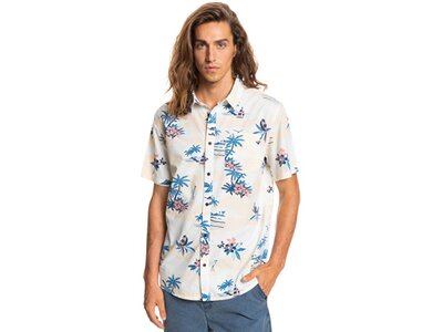 QUIKSILVER Herren Hemd BIRDWATCHER M WVTP Weiß