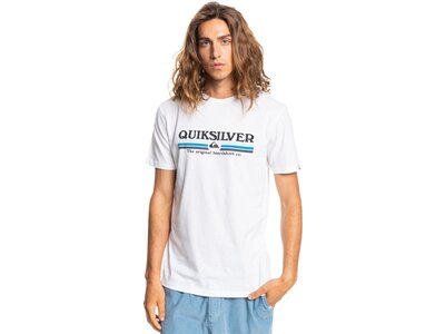 QUIKSILVER Herren Shirt LINEDUP M TEES Weiß