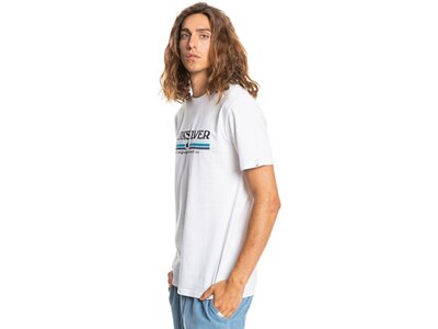 QUIKSILVER Herren Shirt LINEDUP M TEES Weiß