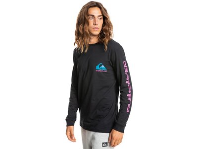 QUIKSILVER Herren Shirt OMNILOGO M TEES Schwarz