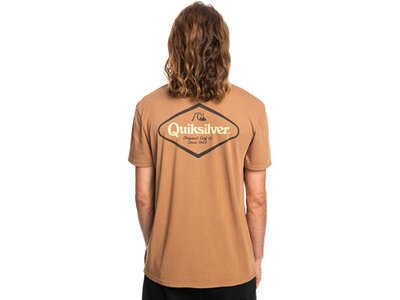 QUIKSILVER Herren Shirt STIRITUPSS M TEES Braun