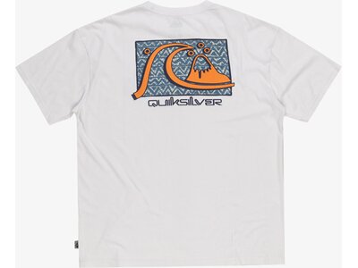 QUIKSILVER Herren Shirt TAKEUSBACKBUBBL TEES Weiß