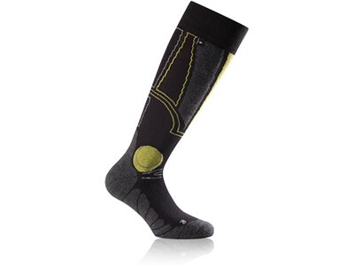 ROHNER Herren Socken carving left/right Schwarz