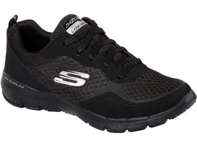 SKECHERS Damen Freizeitschuhe FLEX APPEAL 3.0 - GO FORWARD Schwarz