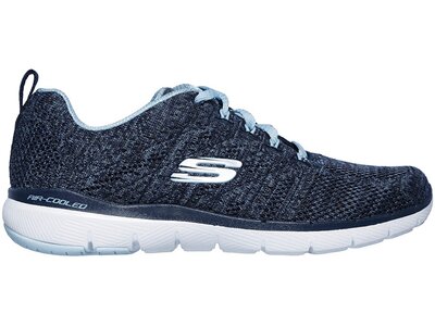SKECHERS Damen Freizeitschuhe FLEX APPEAL 3.0 - HIGH TIDES Blau