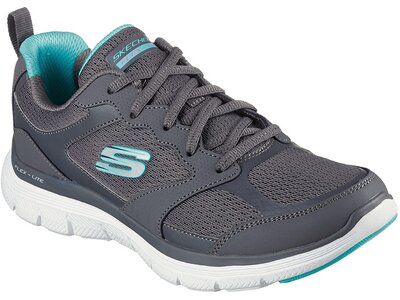 SKECHERS Damen Freizeitschuhe FLEX APPEAL 4.0 - ACTIVE FLOW Grau