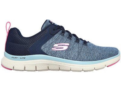SKECHERS Damen Freizeitschuhe FLEX APPEAL 4.0 - BRILLIANT VIEW Blau