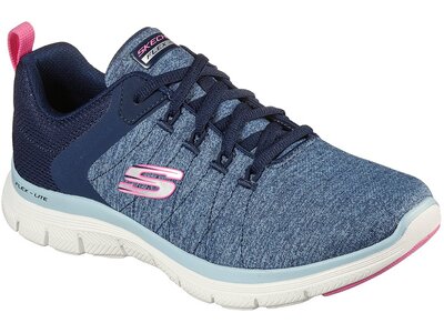 SKECHERS Damen Freizeitschuhe FLEX APPEAL 4.0 - BRILLIANT VIEW Blau