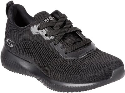 SKECHERS Damen Freizeitschuhe BOBS SQUAD - TOUGH TALK Schwarz