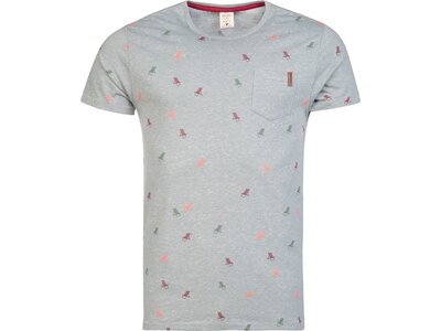 PROTEST FEARLESS T-Shirt Silber
