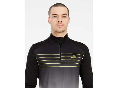 PROTEST Herren Rolli PRTBIGBY 1/4 zip active top Schwarz
