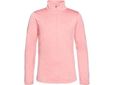 PROTEST Kinder Rolli FABRIZOM JR 1/4 zip top Pink