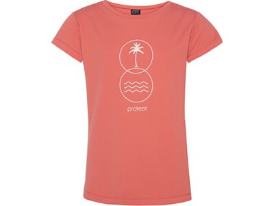 PROTEST Kinder Shirt PRTAMELIA JR rashguard short sleeve Braun