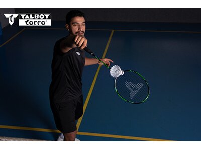 TALBOT/TORRO Badmintonschläger ARROWSPEED 299 Grau