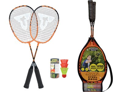 Talbot-Torro Speed Badminton Set Speed 2200 Schwarz