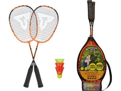 Talbot-Torro Speed Badminton Set Speed 2200 Schwarz