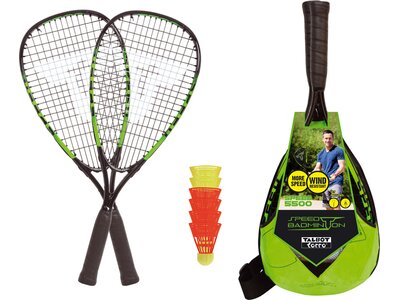 Talbot-Torro Speed Badminton Set Speed 5500 Grau