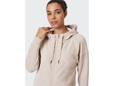VENICE BEACH Damen Kapuzensweat VB_Jolina 4063 Sweatjacke Braun 