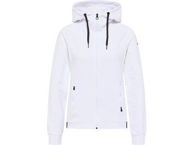 VENICE BEACH Damen Unterjacke VB_Kirsty 4032_OB Kapuzensweatjacke Weiß