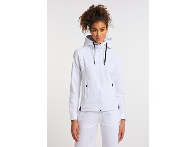 VENICE BEACH Damen Unterjacke VB_Kirsty 4032_OB Kapuzensweatjacke Weiß