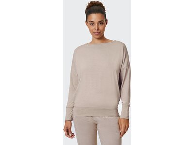 VENICE BEACH Damen Sweatshirt VB_Calma 4019 Shirt Braun 