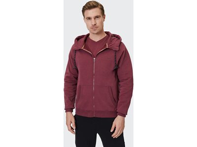 VENICE BEACH Herren Jacke VBM_Gavin 4021_BB Sweatjacke Rot 