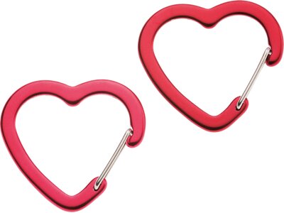EDELRID Karabiner Corazon VPE10, fire Rot