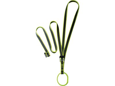 EDELRID Verstellb. Standplatzschlinge Braun