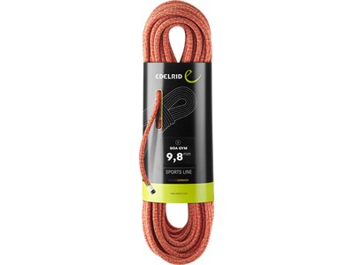 EDELRID Bergseil Boa Gym 9,8mm Braun