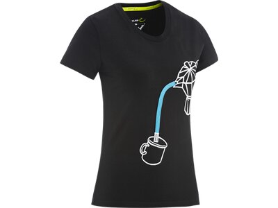 EDELRID Damen Shirt Wo Rope T-Shirt II Schwarz