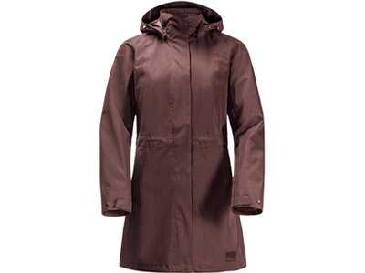JACK WOLFSKIN Damen Doppeljacke OTTAWA COAT Braun