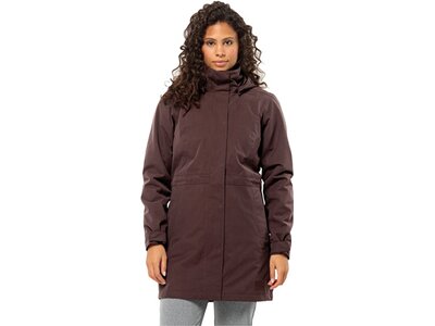 JACK WOLFSKIN Damen Doppeljacke OTTAWA COAT Braun