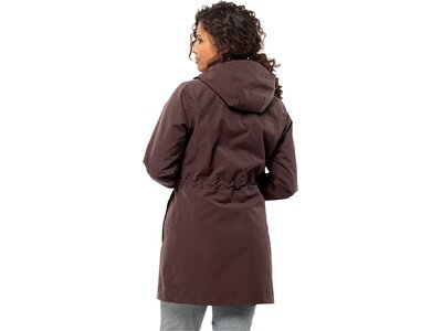 JACK WOLFSKIN Damen Doppeljacke OTTAWA COAT Braun