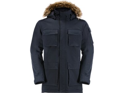 JACK WOLFSKIN Herren Funktionsjacke GLACIER CANYON PARKA Blau