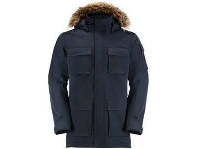 JACK WOLFSKIN Herren Funktionsjacke GLACIER CANYON PARKA Blau