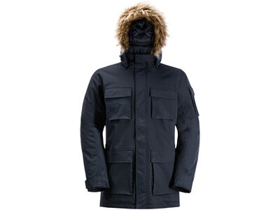 JACK WOLFSKIN Herren Funktionsjacke GLACIER CANYON PARKA Blau