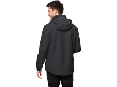 JACK WOLFSKIN Herren Funktionsjacke STORMY POINT 2L JKT M Schwarz