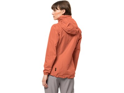 JACK WOLFSKIN Damen Funktionsjacke STORMY POINT 2L JKT W Braun