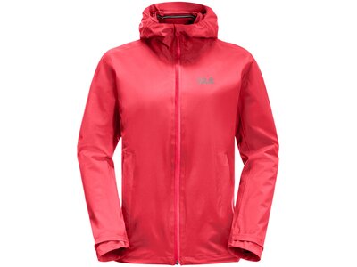 JACK WOLFSKIN Damen Funktionsjacke PACK & GO SHELL W Rot