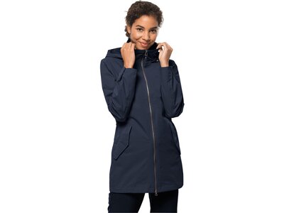 JACK WOLFSKIN Damen DAKAR PARKA Blau