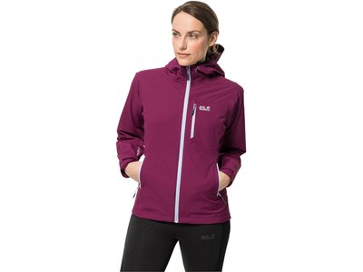 JACK WOLFSKIN Damen Funktionsjacke EAGLE PEAK JACKET W Rot